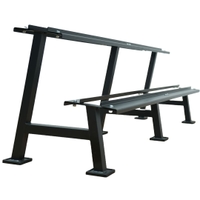 Fitmate 2 Tier Dumbbell Rack Hex