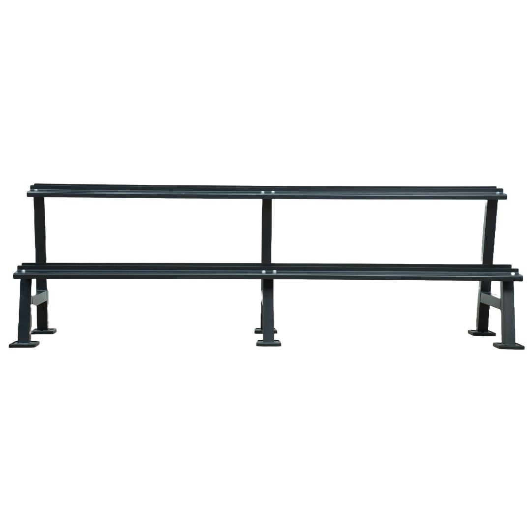 Fitmate 2 Tier Dumbbell Rack Hex
