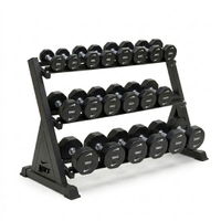 Nike Strength Premium Urethane Pro Dumbbell Set 2-20 kg With 3-Tier Rack