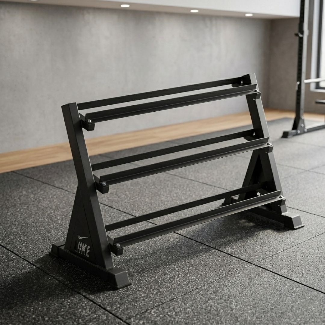 Nike Strength Premium Urethane Pro Dumbbell Set 2-20 kg With 3-Tier Rack