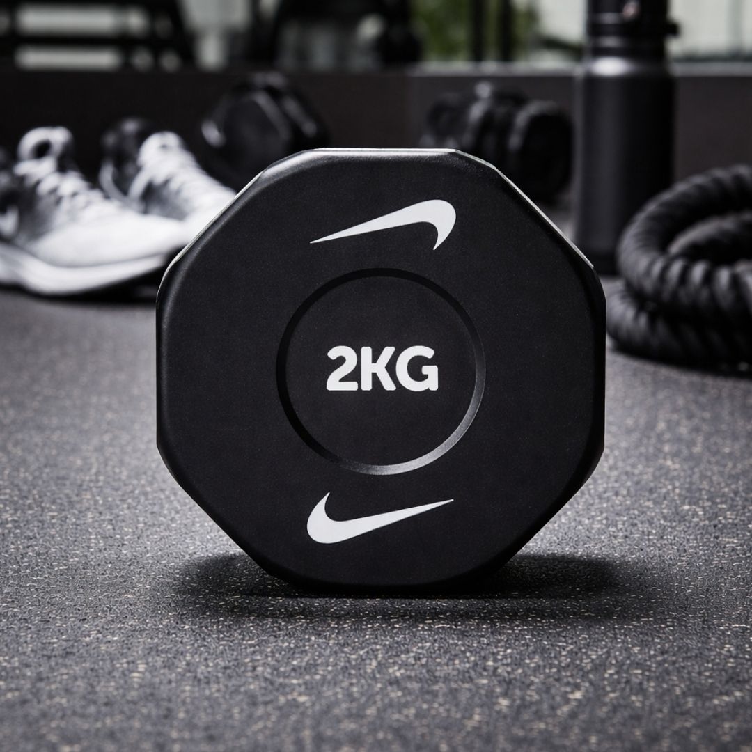 Nike Strength Premium Urethane Pro Dumbbell Set 2-20 kg With 3-Tier Rack