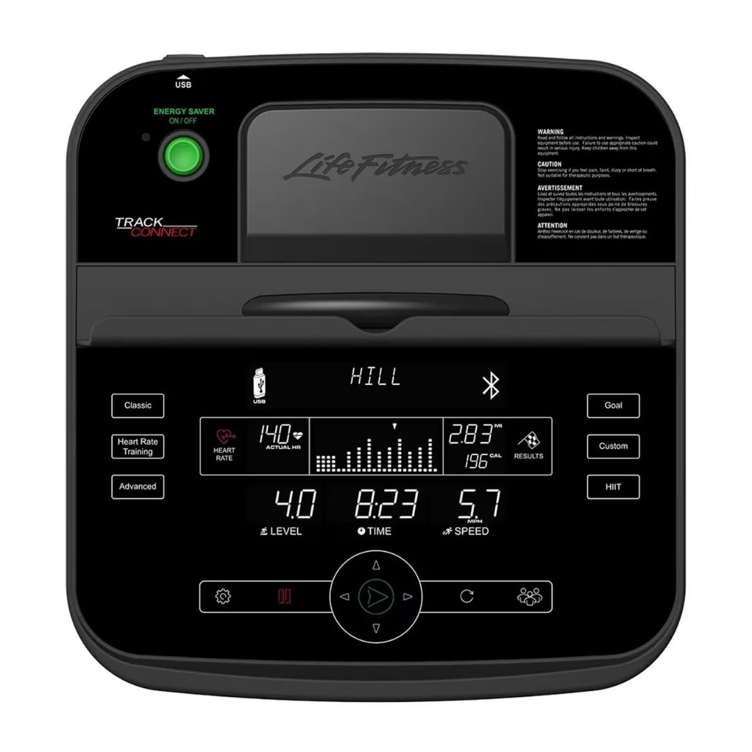 Life Fitness E5 Elliptical Cross Trainer - Track Connect Console