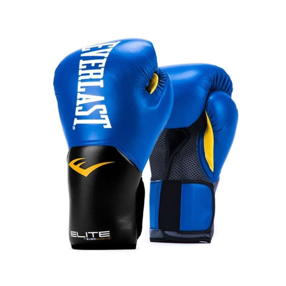 Everlast Pro Style Elite Training Gloves Blue 12 Oz