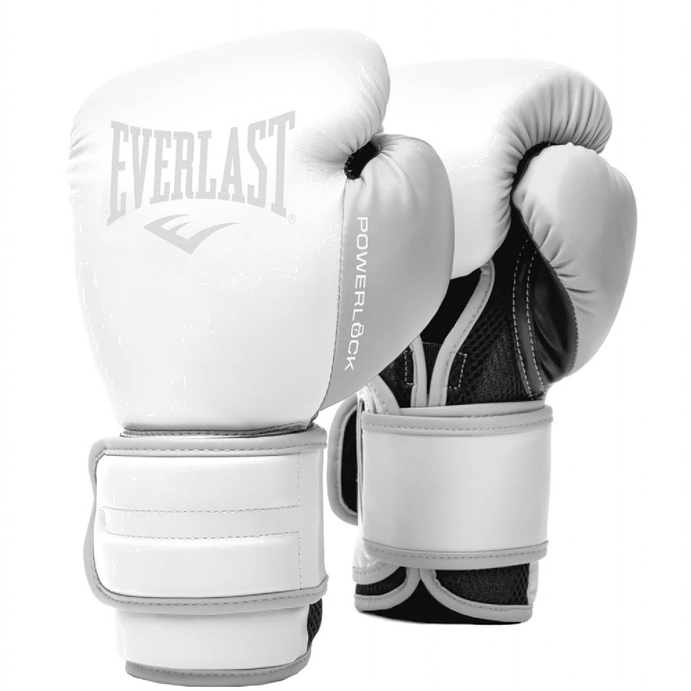 Everlast Powerlock 2 Training Gloves White