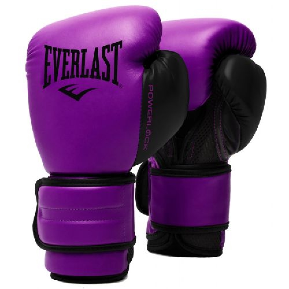 Everlast Powerlock 2 Training Gloves Purple