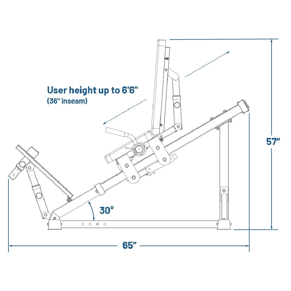 Force USA Compact Standing Leg Press Calf Raise Combination, UAE