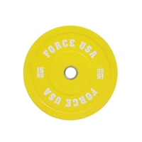 Force USA Pro Grade Coloured Bumper Plates 15 KG