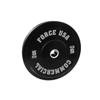 Force USA Pro Grade Coloured Bumper Plates 5 KG