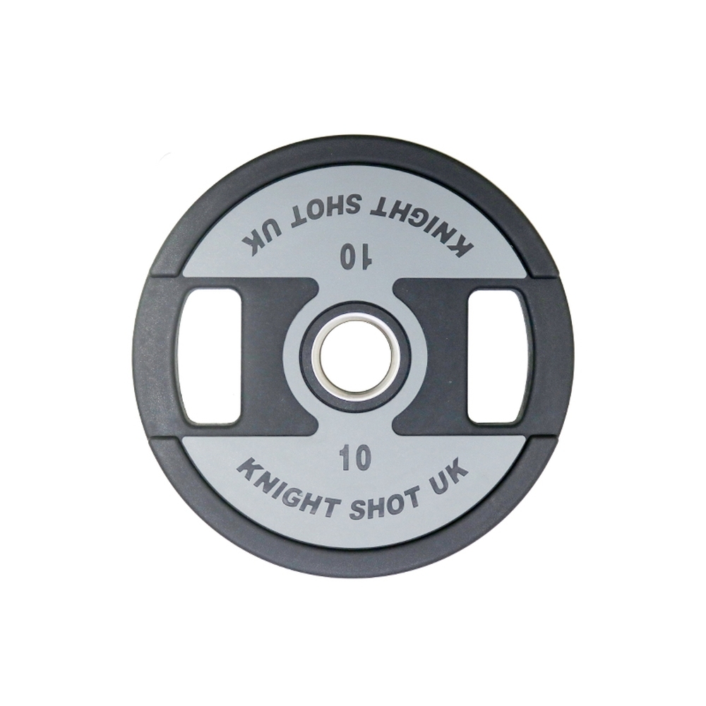 Knight Shot - Cpu Weight Plate Grey-Black10Kg | Pair