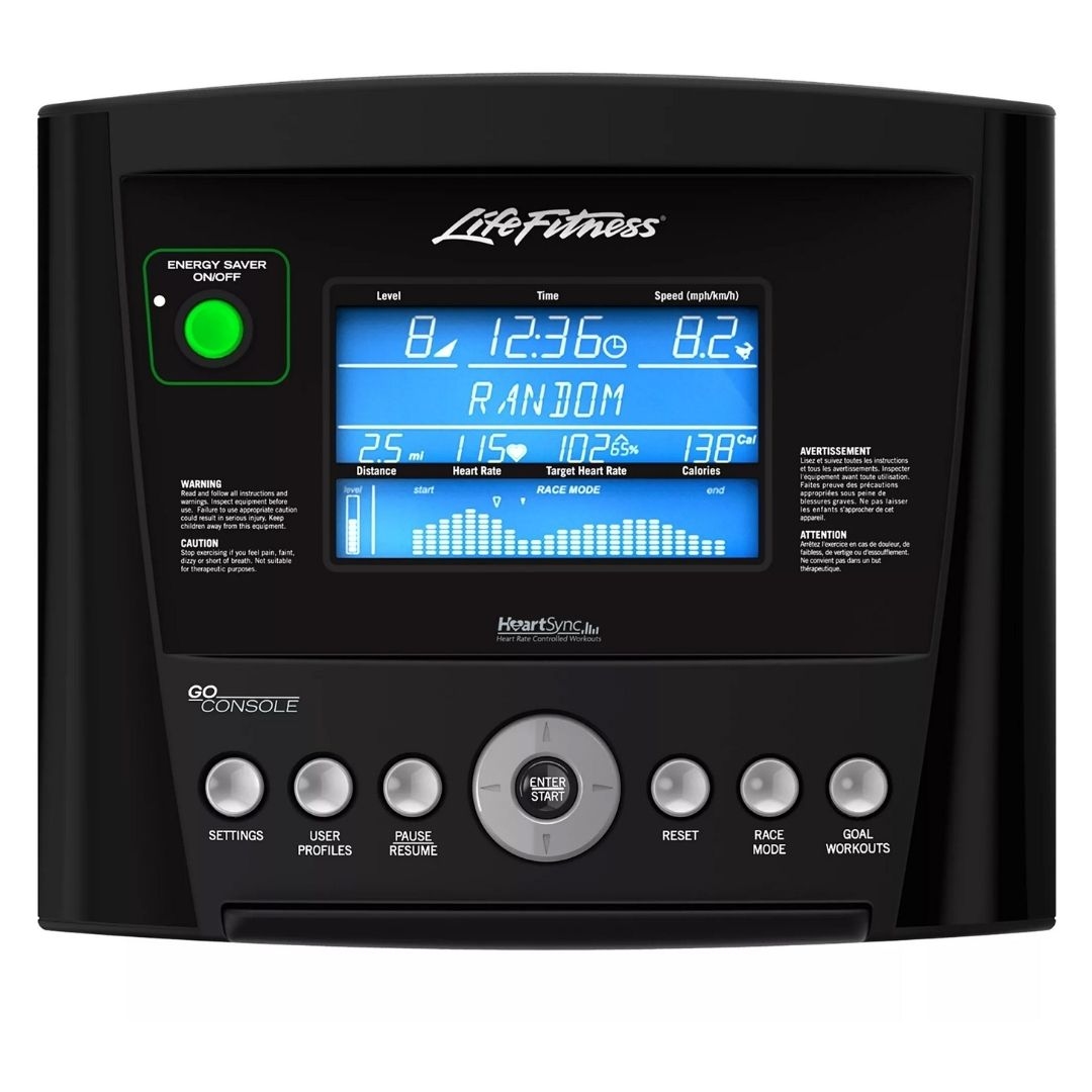 Life Fitness F3 Folding Treadmill Base+Go Console