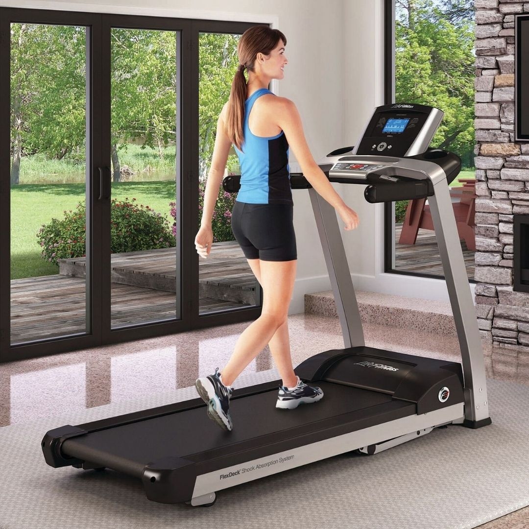 Life Fitness F3 Folding Treadmill Base+Go Console