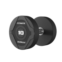 Fitmate PU Round Dumbbell 10 kg pair