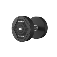 Fitmate PU Round Dumbbell 16 kg pair