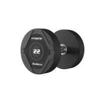 Fitmate PU Round Dumbbell 22 kg pair