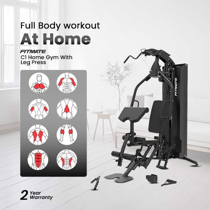 Fitmate C1 Multi-Function Home Gym with Leg Press