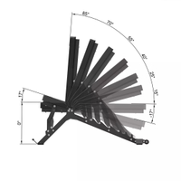 Fitmate Multi Adjustable Gym Bench with Incline & Decline