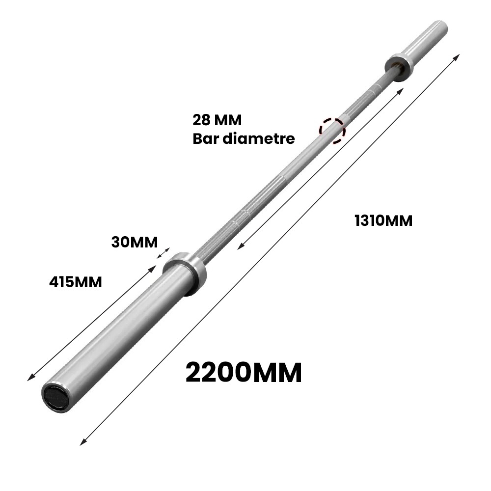 Fitmate Olympic Barbell 20 Kg