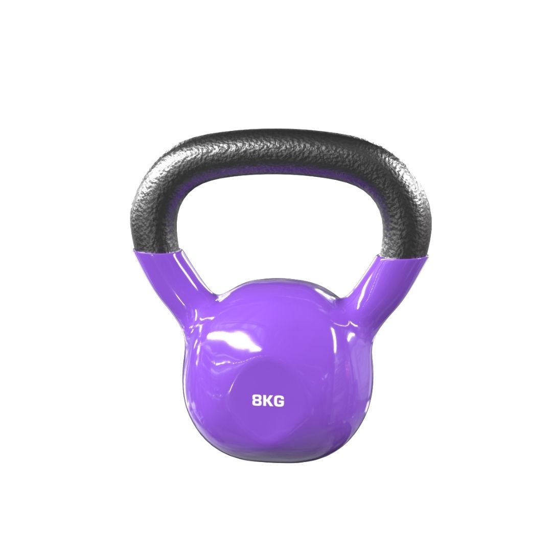 Fitmate Vinyl Kettlebell 8 Kg