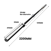 Fitmate Weightlifing Bar Men 20 Kg