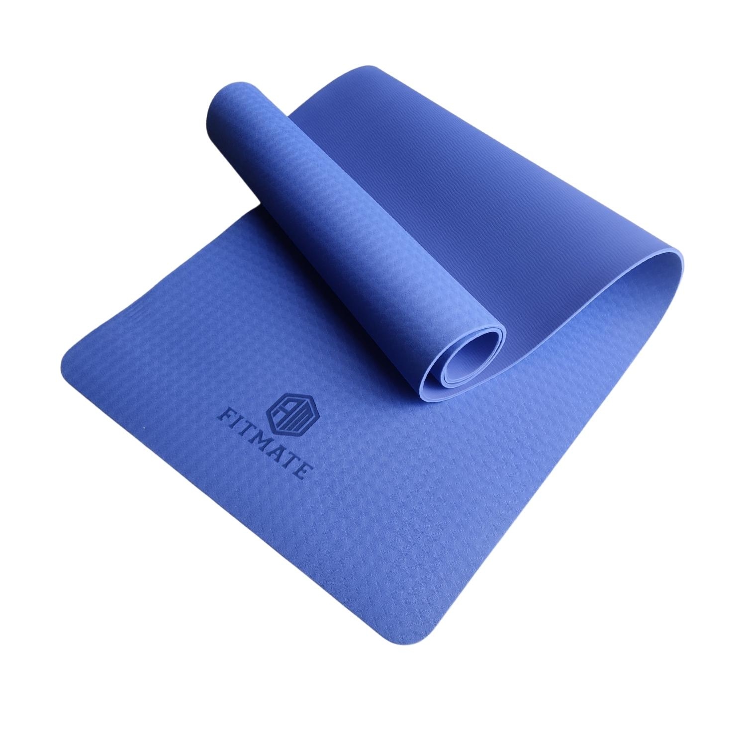 Fitmate TPE Yoga Mat 6mm | Mazarine