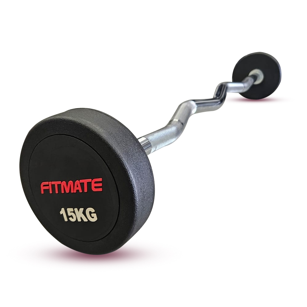 Fitmate Fixed Curl Bar 20 kg