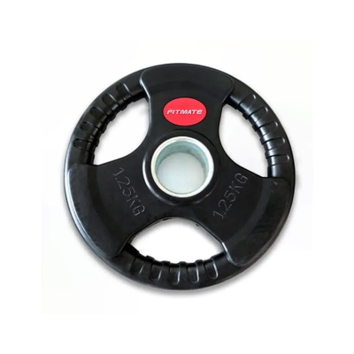 Fitmate Rubber Olympic Weight Plate | 1.25 Kg