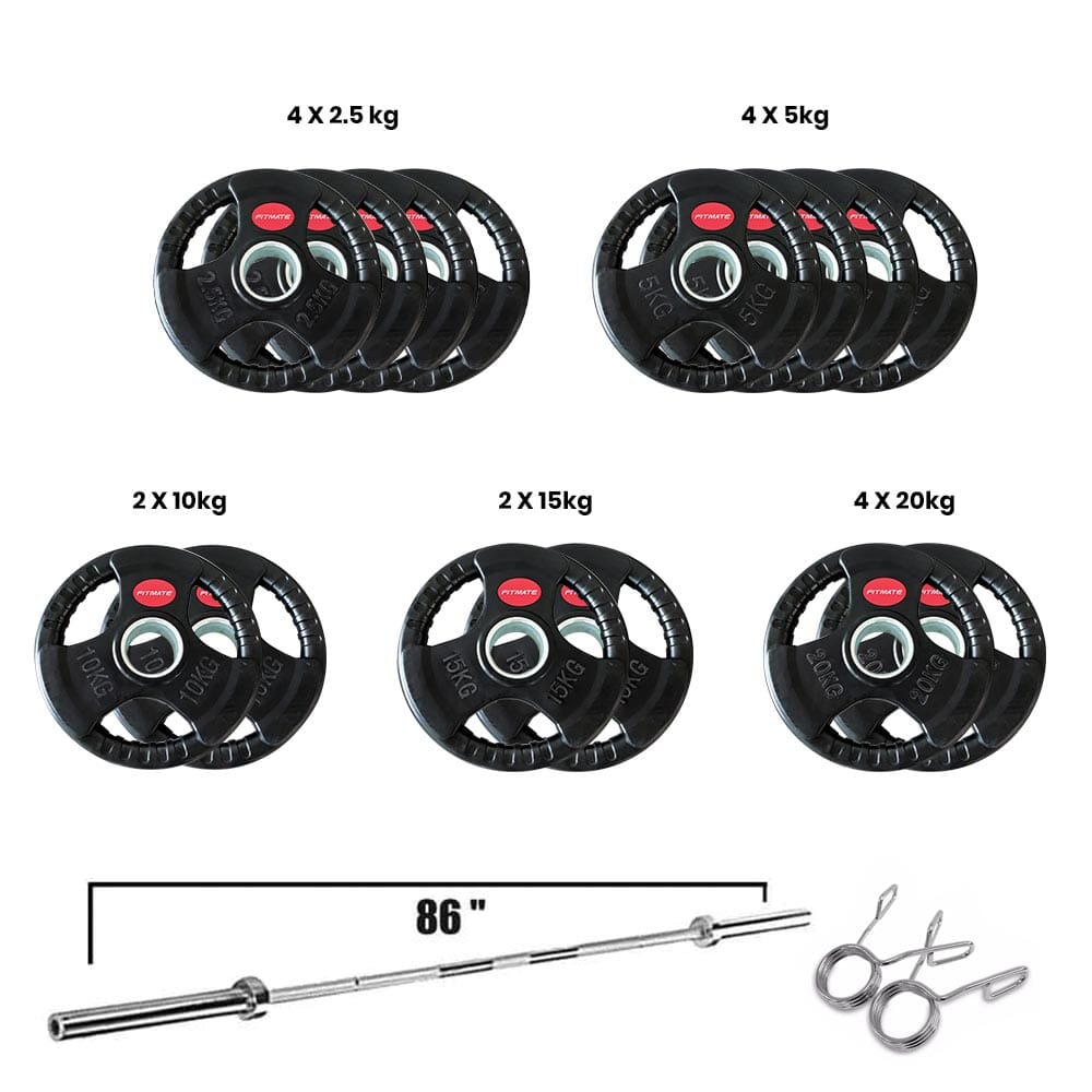 York 140kg outlet olympic weight set