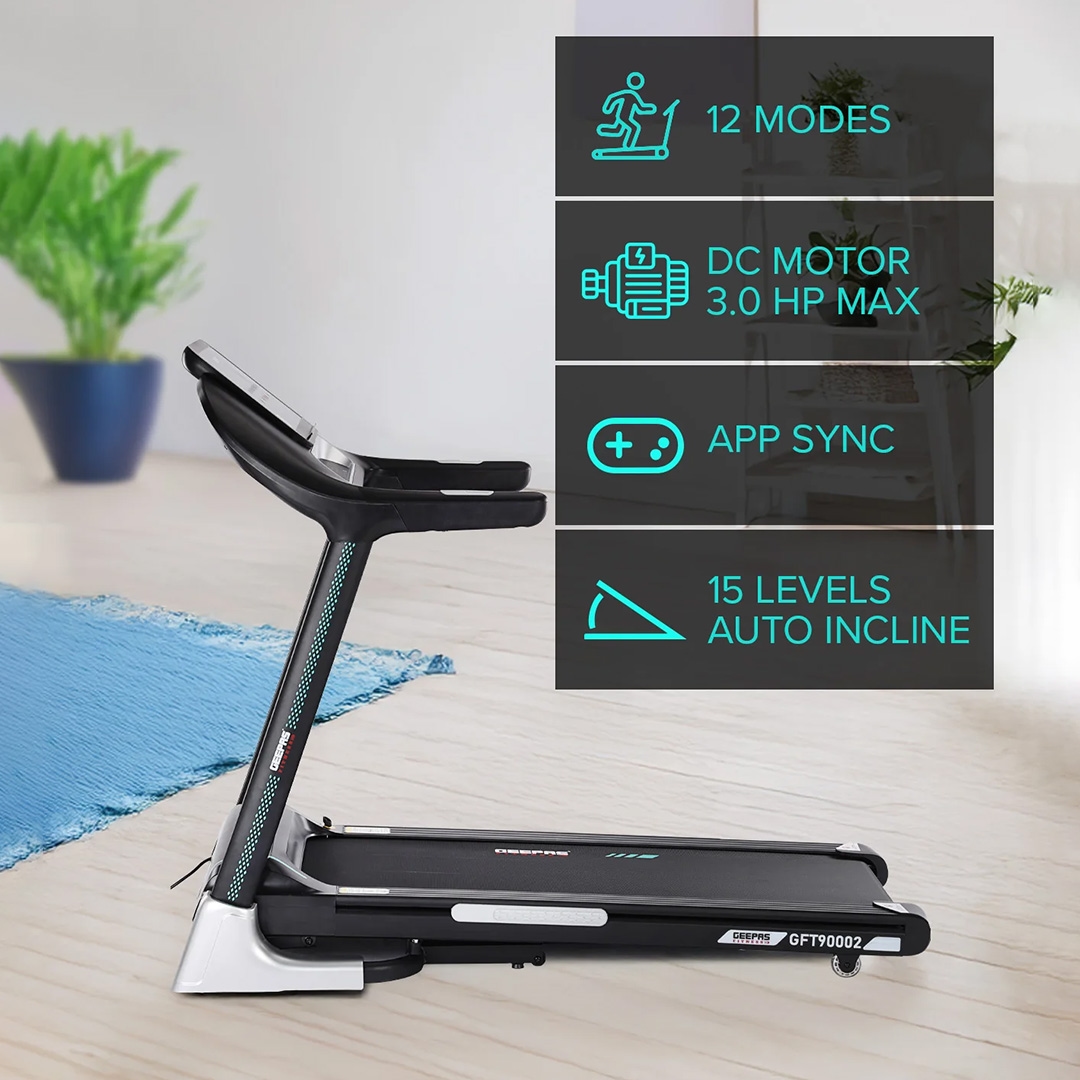 GEEPAS Foldable Hydraulic Treadmill -GFT90002