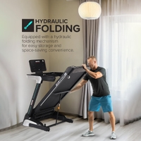GEEPAS Foldable Hydraulic Treadmill-GFT90003