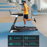 GEEPAS Foldable Hydraulic Treadmill-GFT90003