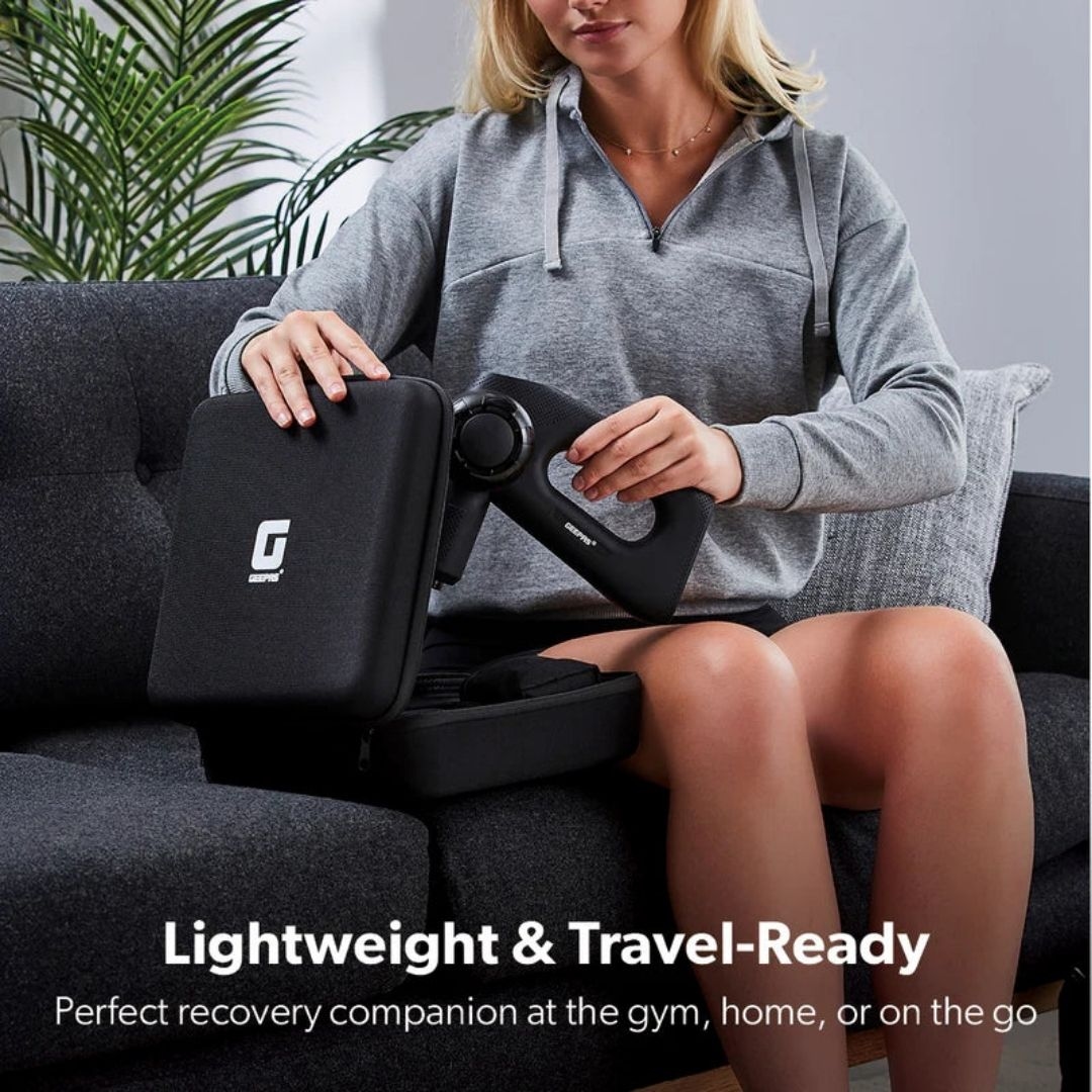 GEEPAS Rechargeable Powerful Massage Gun-GM86092UK