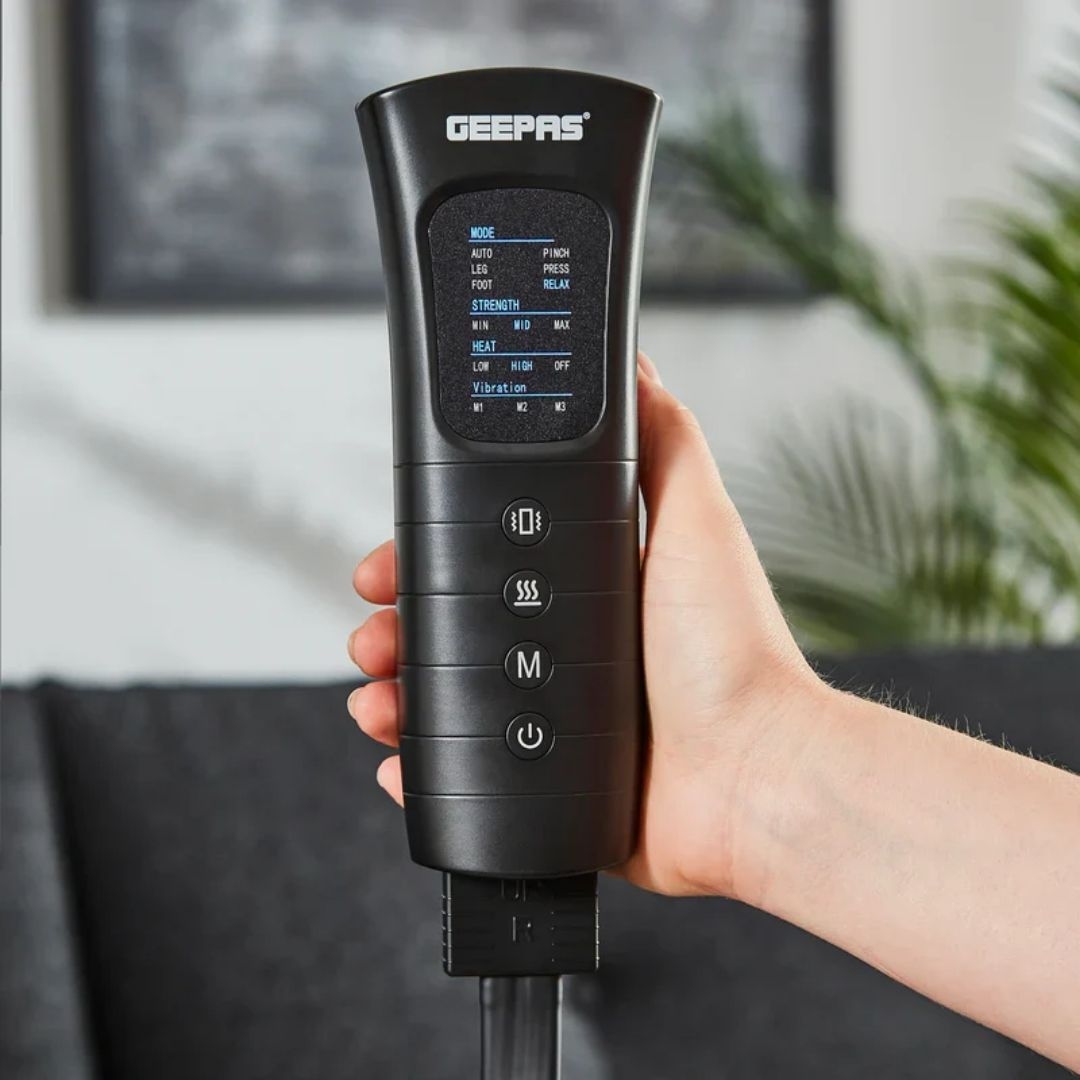 GEEPAS 3-in-1 Foot, Calf and Thigh Massager- GM86096UK