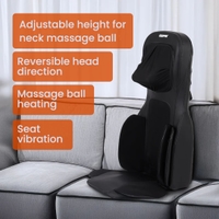 GEEPAS Full-Body Massage Chair Pad-GM86103