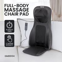 GEEPAS Full-Body Massage Chair Pad-GM86104