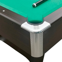 Toronto 7ft Wooden Top Pool Table with Ball Return System – Green Cloth