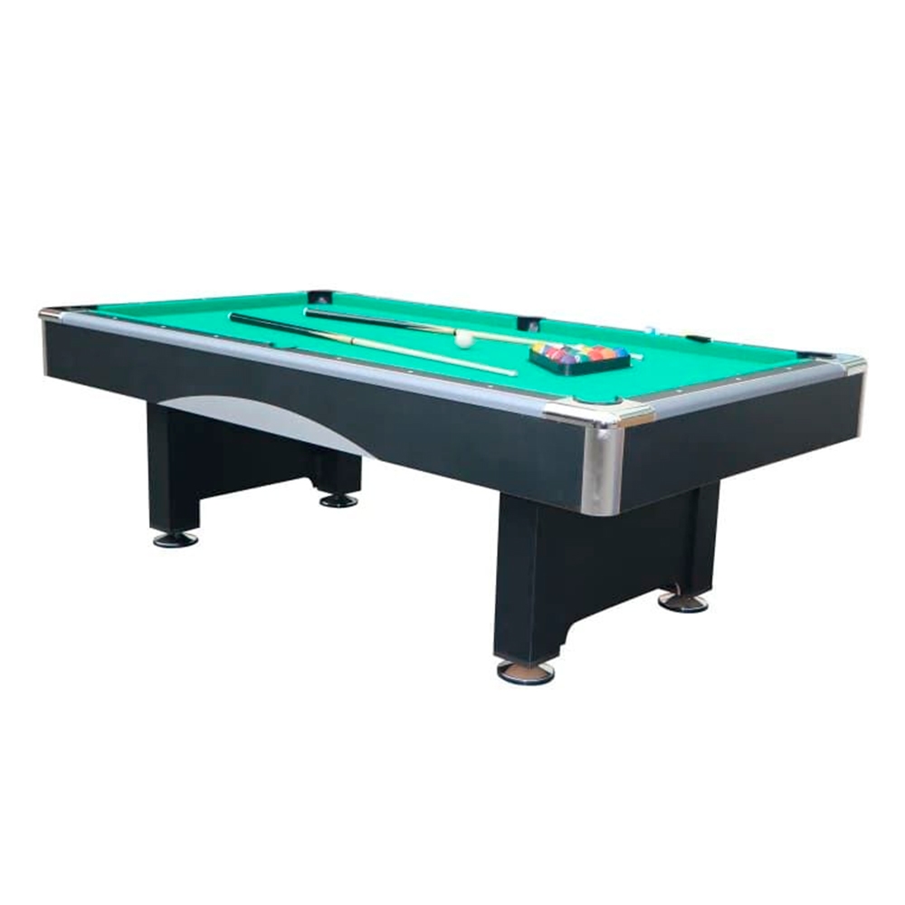 Toronto 8ft Wooden Top Pool Table With Ball Return System Green Cloth | Billiard Table