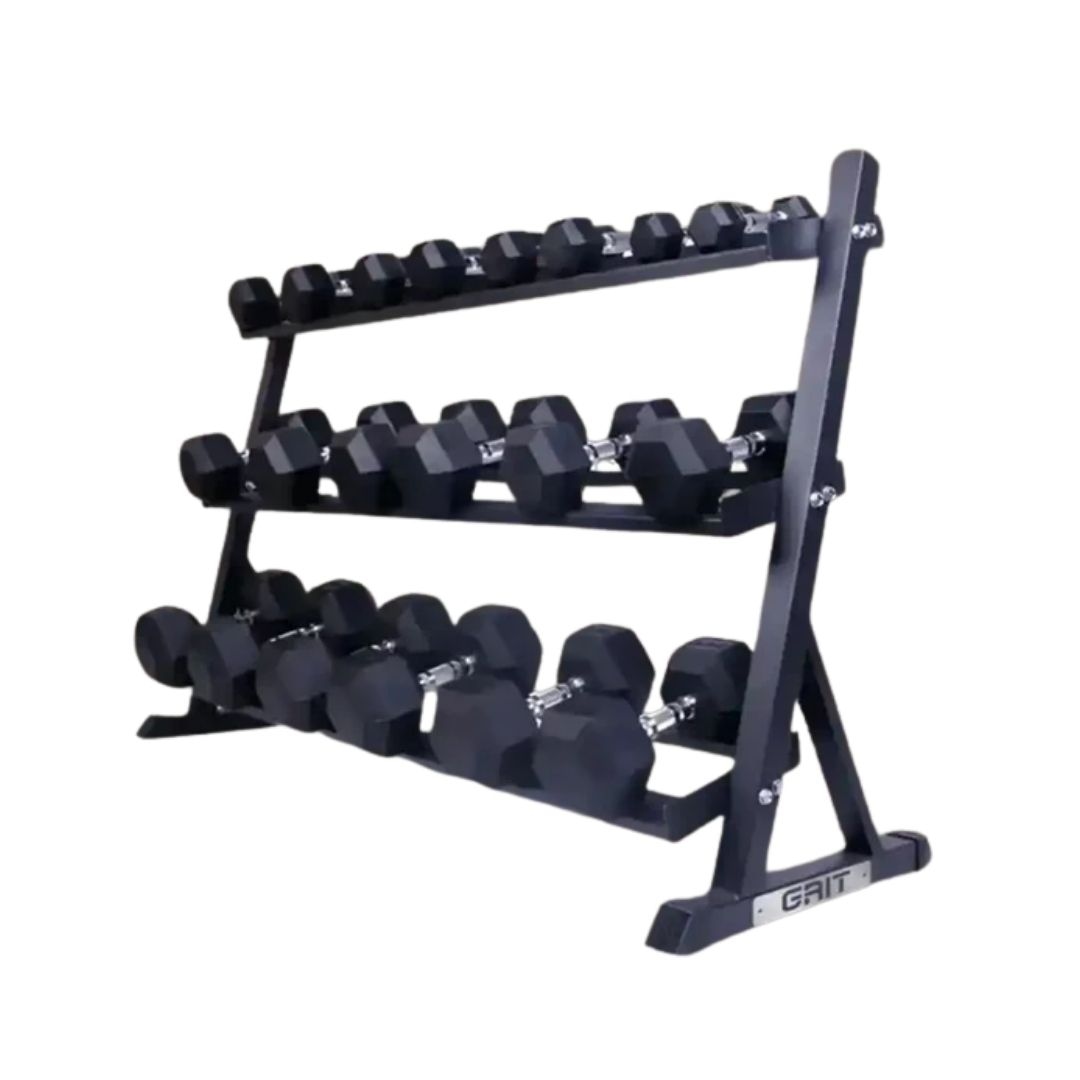 GRIT 3 Tier Dumbbell Rack