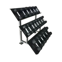 GRIT Flat 3 Tier Dumbbells Rack