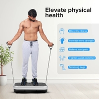 GEEPAS Vibration Plate Massager for Full Body Fitness Training-GVP86108