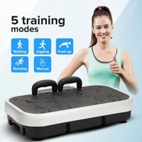 GEEPAS Vibration Plate Massager for Full Body Fitness Training-GVP86108