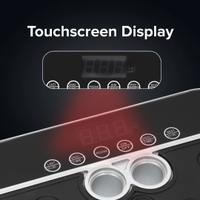 GEEPAS Vibration Plate Massager for Full Body Fitness Training-GVP86108