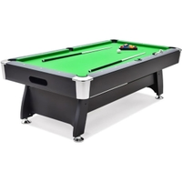 Harley Fitness 8x4 Green Professional Billiard Pool Table