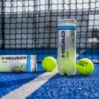 Head Pro + 3 Padel Balls Single Can