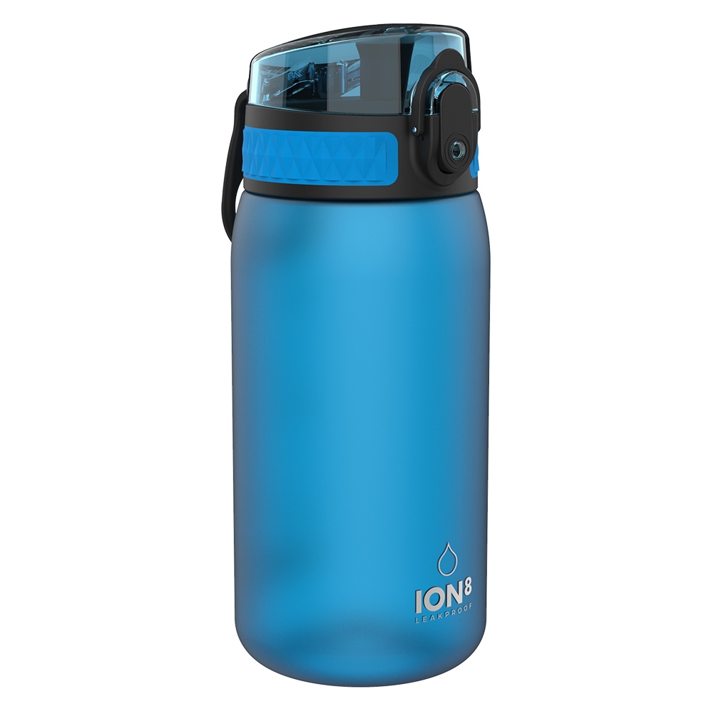 Ion8 Pod Leak Proof BPA Free Water Bottle, 400ml | Frosted Blue