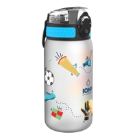 Ion8 Pod Leak Proof BPA Free Kids Water Bottle, 350ml | Football