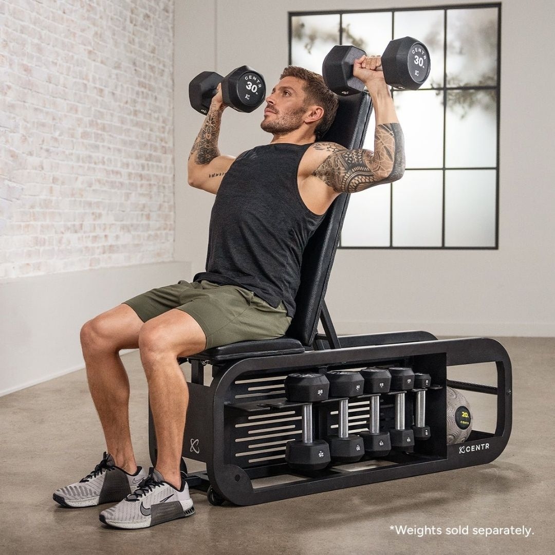 Inspire Fitness Centr Fusion Bench With Weight Storage