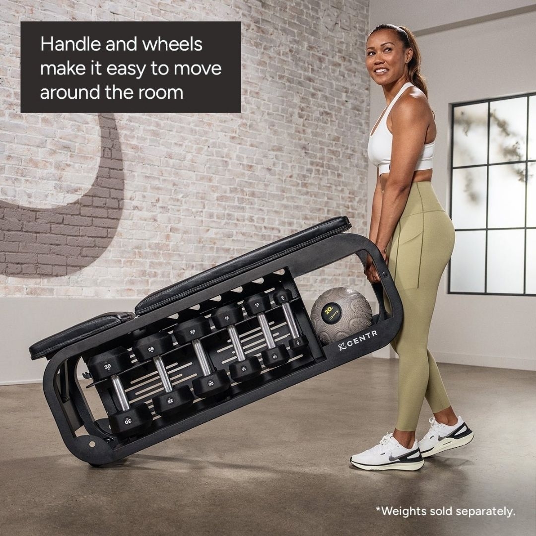 Inspire Fitness Centr Fusion Bench With Weight Storage