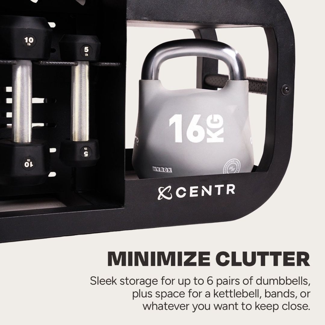 Inspire Fitness Centr Fusion Bench With Weight Storage