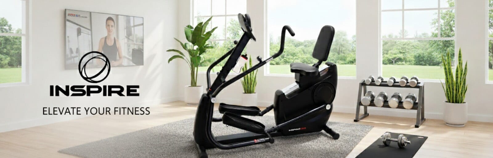 Joint-Friendly Elliptical Trainer