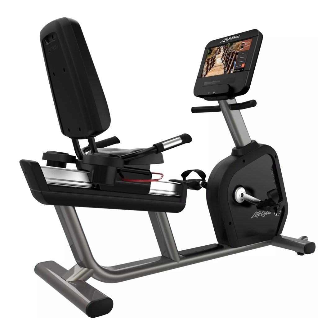 Life Fitness Integrity Series Lifecycle Recumbent Bike - SE3HD Console